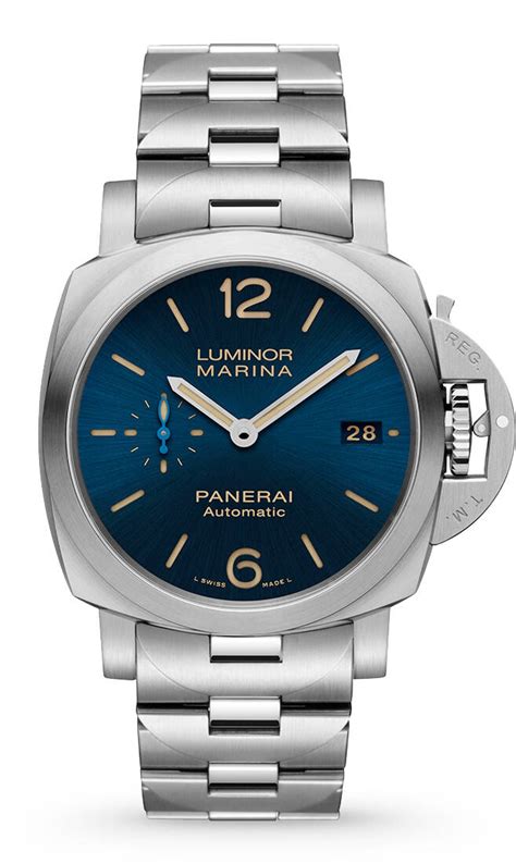 panerai luminor e steel|Panerai Luminor marina 42mm.